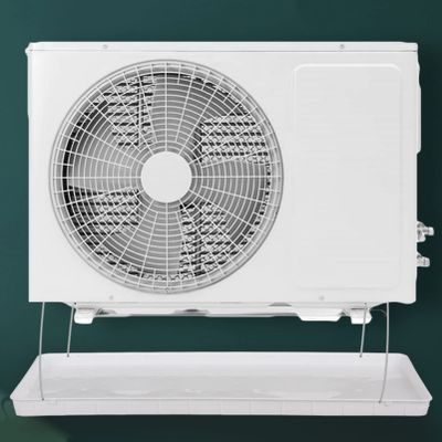 Doorhighpeak Air Conditioner Drainboard Tray Plastic Saucer, Condensate Drain Pan with 2m Drain Pipe, Collecting and Releasing Water, for Universal Mini-Split Air Conditioner Heat Pump System