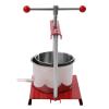6L Fruit Press- New Version Larger 304 Stainless Steel Pressing Plate Fruit Crusher for Cider, Wine, Grape, Apple Press, For Apple Cider, Wine and Juice Making (6L) view 1