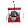 6L Fruit Press- New Version Larger 304 Stainless Steel Pressing Plate Fruit Crusher for Cider, Wine, Grape, Apple Press, For Apple Cider, Wine and Juice Making (6L) view 2