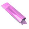 Pack of 200 Rectangle Sample Size Single Serving Double-Sided Matte Color Aluminum Mylar Foil Open Pouch (1.8" x 5.9", Glossy Purple) view 2