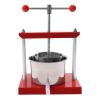 3L Fruit Press- New Version Larger 304 Stainless Steel Pressing Plate Fruit Crusher for Cider, Wine, Grape, Apple Press, For Apple Cider, Wine and Juice Making (3L) view 1