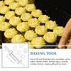 Hemoton Cookie Press Tool Set 6 Nozzles White 27.00X8.00X4.90cm view 2
