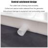 Condensate Drain Pan Plastic Drip Tray, Drain Fitting Drip Cushion with 5m Drain Pipe, Air Conditioner Drip Collection Extension Kit, for Outdoor Mini Split Air Conditioners and Heat Pump System view 4