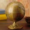 Happyyami Box European Toothpick Box Toothpick Holder Dispenser Vintage Toothpick Holders Containers with Lids Sphere Stand Desktop Toothpick Holder Portable Cotton Swab Zinc Alloy Travel view 3