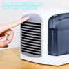 Mini Personal Air Cooler, USB Compact Coolers, Portable Fan Cooler with water tank, for Home Office Bedroom Garden Outdoors, Eco Friendly (grey) view 4