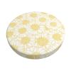 Sunflower Round Bar Stool Covers Elastic Stool Cushion Covers Velvet Stool Vintage Patten Chair Seat Covers Barstool Covers for Dining Room Living Room Bar Spring Summer14 Inch  view 1