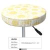 Sunflower Round Bar Stool Covers Elastic Stool Cushion Covers Velvet Stool Vintage Patten Chair Seat Covers Barstool Covers for Dining Room Living Room Bar Spring Summer14 Inch  view 4