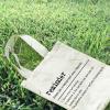 ENEDNATE Reminder Definition Reusable Canvas Tote Bag Cute Word Definition Meaning Shopping Tote Bags for Girls Women Christmas Birthday 16x15 view 4