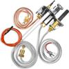 EVIMOTAL 25660, 4021-732 Pilot Assembly Natural Gas (NG) for Heatilator, Heat-N-Glo and Quadrafire Stove & Fireplace, Replacement Natural Gas Pilot Assembly view 1