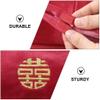 GANAZONO 1pc Towel Wedding Tissue Storage Bag Embroidery Napkin Bag Home Decor Tissue Container view 4