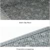OLOTU Carbon Crystal Heated Area Rug Modern Heated Carpet Rectangular Heater Electric Mats with Timer Heated Floor Mats view 4