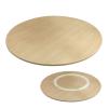 50/60/70cm Wooden Lazy Susan Serving Tray, Revolves 360 Rotating Board, Round Rotating Serving Plate, Dining Table Organizer Tray, Swivel Furniture (Color : G, Size : 80cm-32in) view 1