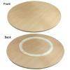 50/60/70cm Wooden Lazy Susan Serving Tray, Revolves 360 Rotating Board, Round Rotating Serving Plate, Dining Table Organizer Tray, Swivel Furniture (Color : G, Size : 80cm-32in) view 2