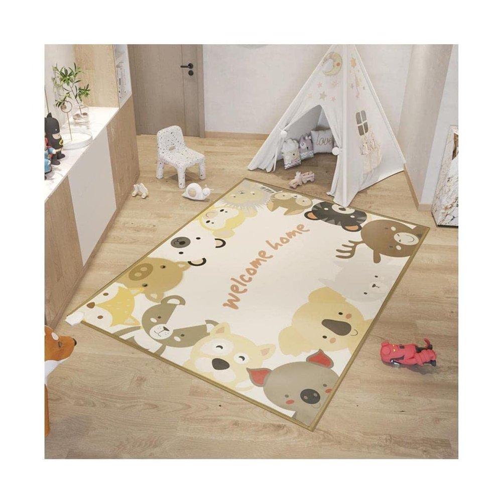VNABO Indoor Heated Floor Mat Carbon Crystal Heated Area Rug Adjustable Heated Carpet Under Desk Electric Heated Floor for Bedroom
