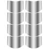 8 Pcs Stainless Steel Kitchen Finger Protectors for Safe Cutting view 1