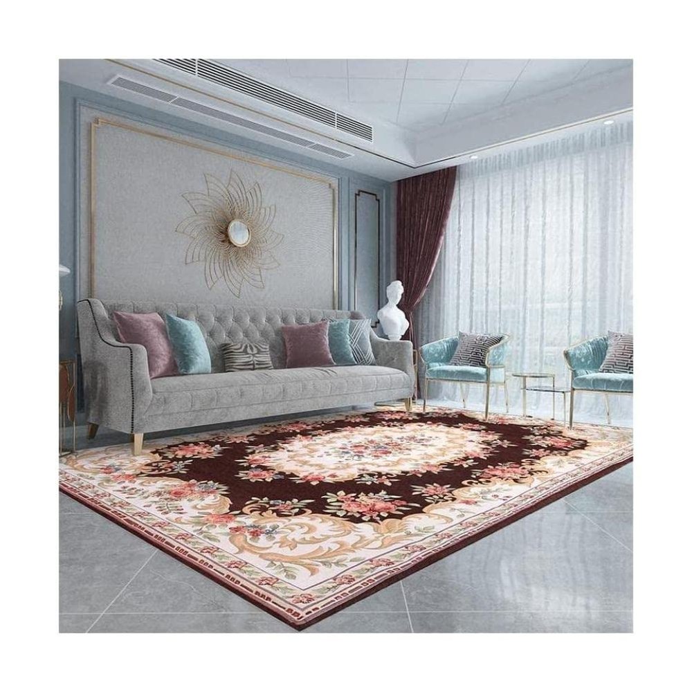 VNABO Heated Area Rug Creativity Heated Floor Mat Light Luxury Heated Carpet Energy Saving Heater Electric Mat for Home Decor