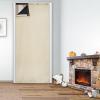 Guest Ruyunlai Blackout Thermal Insulated Door Energy Efficient Curtain Winter Doorway Cover Drape Screen Heavy Duty Soundproof Barrier Tapestry Blanket HT-04 Beige 85 x 200 cm view 2