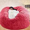 AAXYZX Bean Bag Chair Cover, Oversized Bean Bag Cover,Without Filling, Washable Zipped Lazy Sofa Chair Cover, Living Room Furniture Soft Adult Beanbag Chair Outside Cover view 1