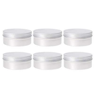 FOMIYES 20pcs Travel Cream Box Lightweight Aluminum Makeup Container for Eye and Facial Creams Portable Cosmetics Storage for Daily Use