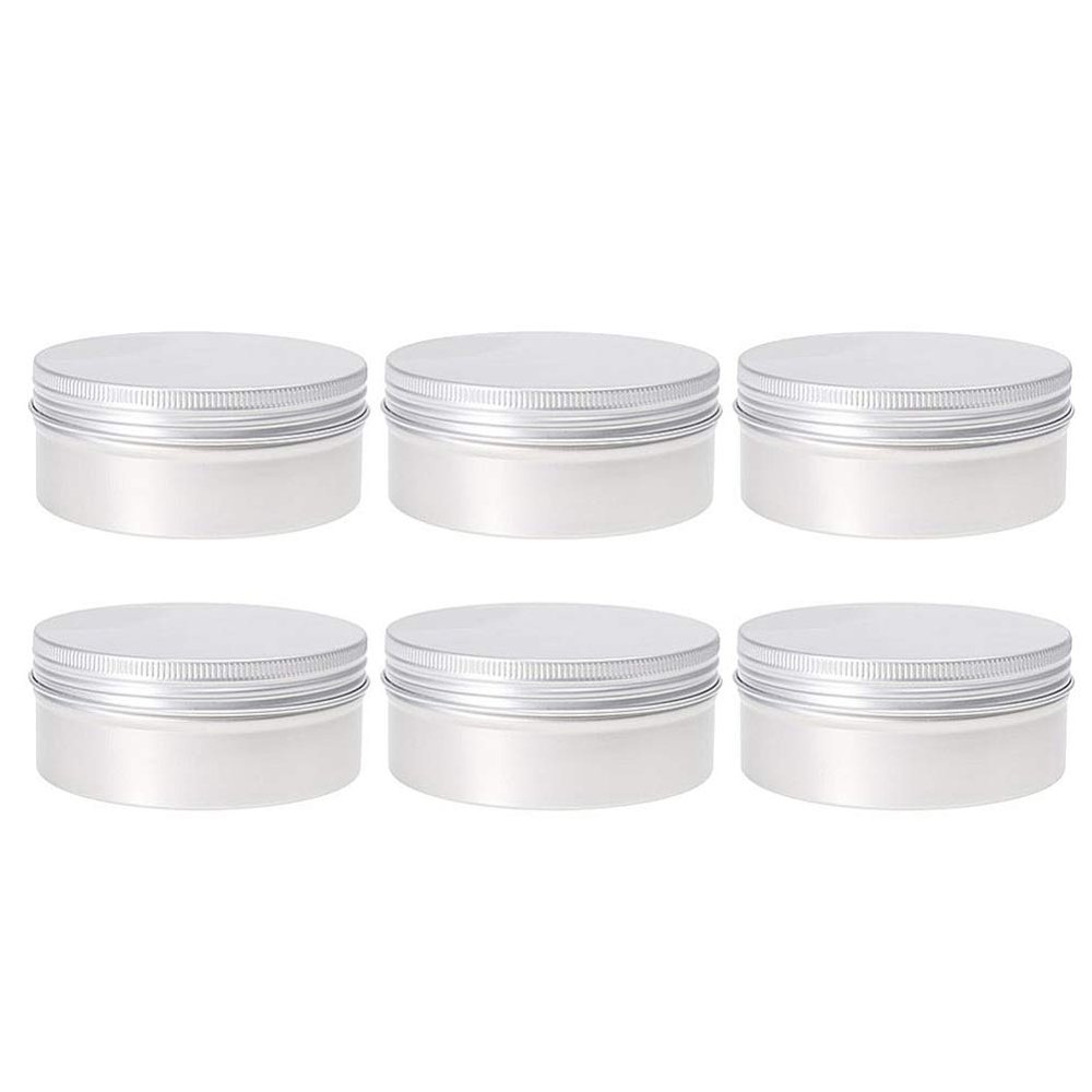 FOMIYES 20pcs Travel Cream Box Lightweight Aluminum Makeup Container for Eye and Facial Creams Portable Cosmetics Storage for Daily Use