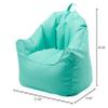 ArtsPavilion Lazy Sofa Balcony Lying Leather Single Chair Sofa Bedroom Living Room Study Leisure Sofa Soft and Comfortable Single Sofa 70 * 65 * 38cm Blue view 3