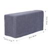 Homoyoyo 2 Pcs Elastic Sofa Armrest Covers Polar Fleece Stretch Protectors view 2