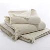 2021 New Japanese Style Family Shower Towels Bathroom Solid Absorbent Hand Towel Cotton Bath Beach Towel with Tassel handdoeken Grey white towel 70x140cm view 1