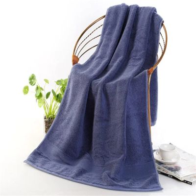 100% Egyptian Cotton 660g Highly Quality Bath Towel 5 Star Hotel Thick Beach Towel More Soft 32s Bath Towel Navy Blue 70cmx140cm