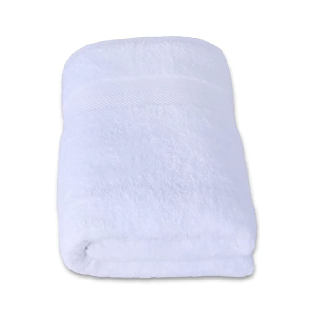 Bath Towel SEMAXE Luxury 100% cotton, High absorbency, Hotel & Spa Quality Premium,soft and thick For Bathroom-Beach (Purple) White China 69x 137cm