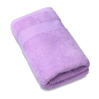 Bath Towel SEMAXE Luxury 100% cotton, High absorbency, Hotel & Spa Quality Premium,soft and thick For Bathroom-Beach (Purple) Purple China 69x 137cm