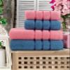 Bath Towel Set 100 Cotton 4pcs For Adults Quick Dry Easy Cleaning Bathroom Face Compressed Beach Hotel Foot made in English Anthracite TURKEY view 2