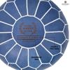 Marrakesh Gallery Personalized Genuine Leather Unstuffed Pouf, Housewarming Gift - 6 Designs - Great Personalized Gifts, Wedding Gifts, Event Gifts, Or New Home Gifts (Blue) view 4