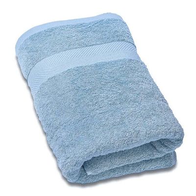 Bath Towel SEMAXE Luxury 100% cotton, High absorbency, Hotel & Spa Quality Premium,soft and thick For Bathroom-Beach (Purple) Blue China 69x 137cm