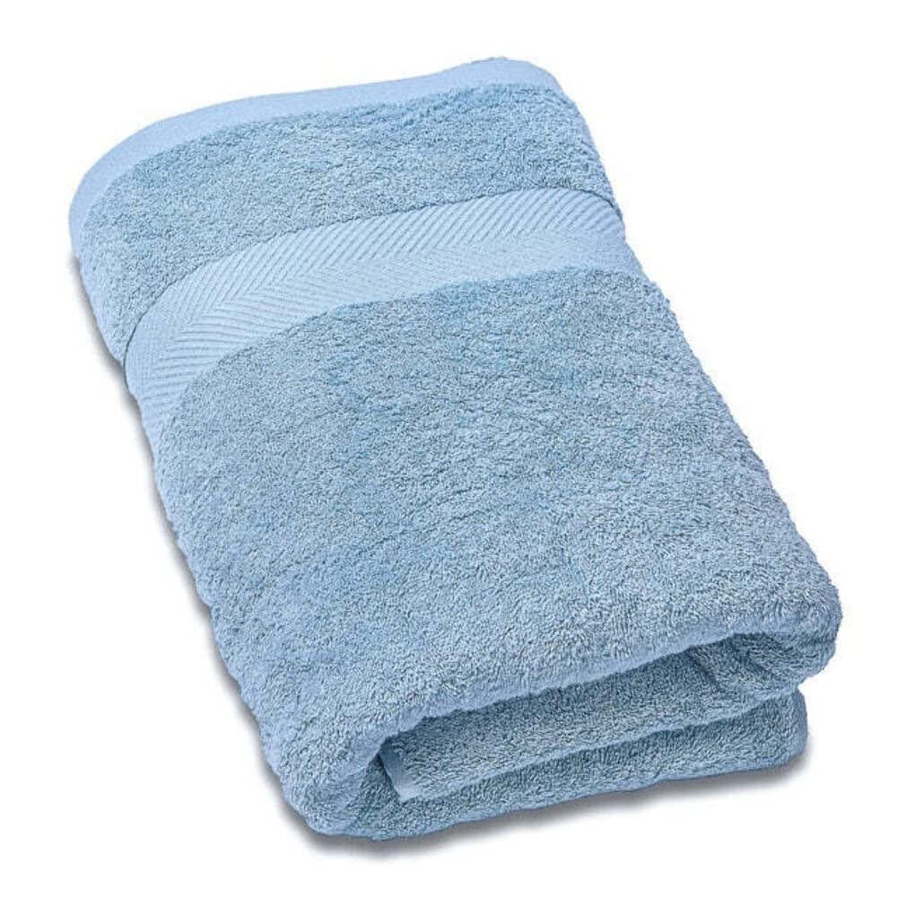 Bath Towel SEMAXE Luxury 100% cotton, High absorbency, Hotel & Spa Quality Premium,soft and thick For Bathroom-Beach (Purple) Blue China 69x 137cm