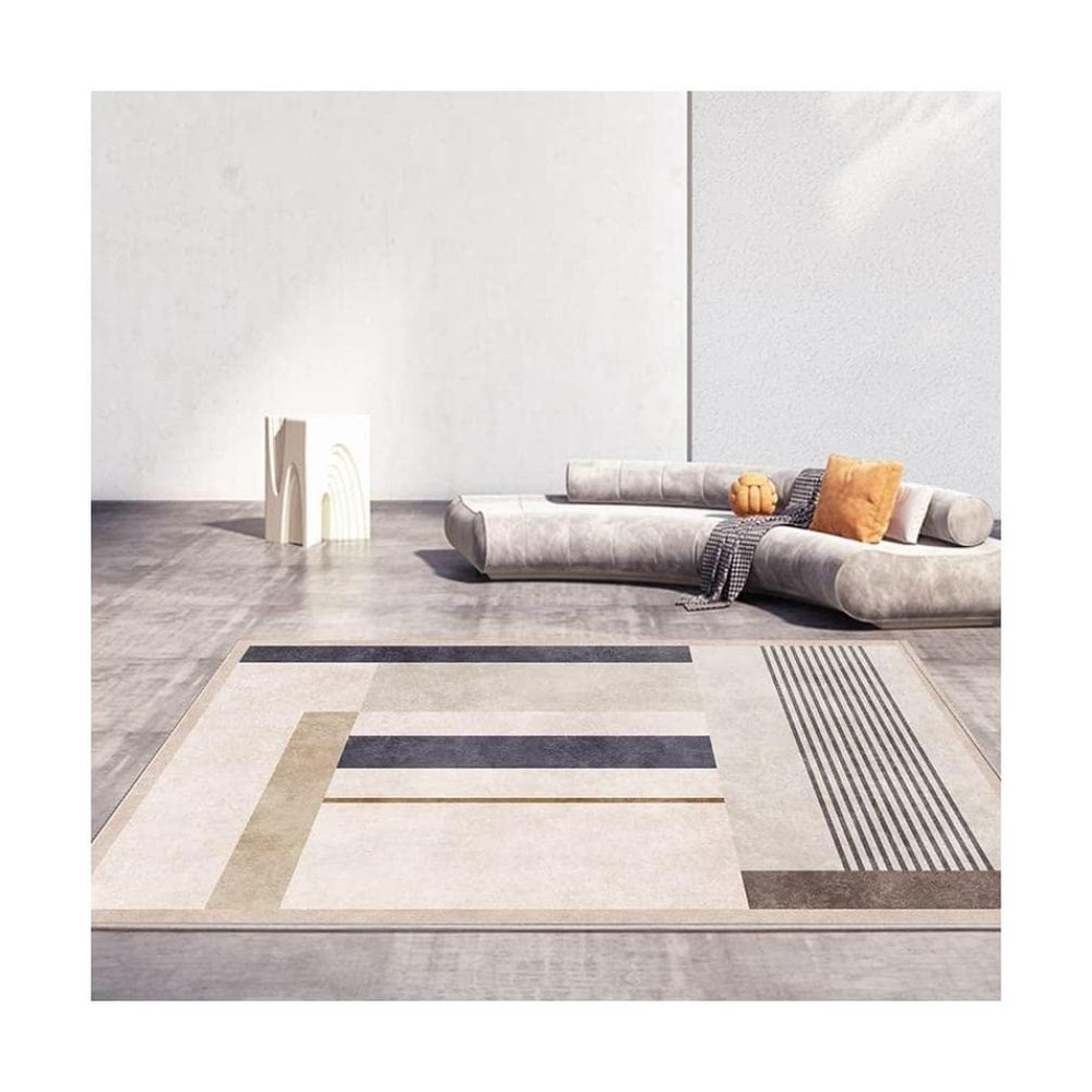VNABO Light Luxury Heated Floor Mat Living Room Heated Area Rug Adjustable Electric Heated Floor Quick Heating for Bedroom