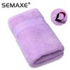 Bath Towel SEMAXE Luxury 100% cotton, High absorbency, Hotel & Spa Quality Premium,soft and thick For Bathroom-Beach (Purple) Platinum United States 69x 137cm view 2