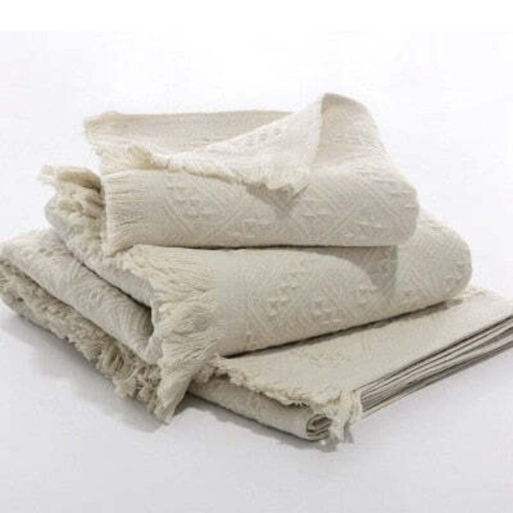 2021 New Japanese Style Family Shower Towels Bathroom Solid Absorbent Hand Towel Cotton Bath Beach Towel with Tassel handdoeken Grey white towel 34x75cm
