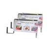 Headstone Wreath Holder Hanger 2-Pack, Solid Aluminum, Adjustable, Will Not Rust, Made in USA view 1