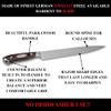Bavarian Knife Works Premium Quality 10 Inches Carving Knife, Razor Sharp, Made of German Steel, Ergonomic Pakkawood Handle, Light Weight Easy to Sharpen view 2