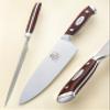Bavarian Knife Works Premium Quality 8 Inches Chef Knife, Razor Sharp, Made of German Steel, Ergonomic Pakkawood Handle, Light Weight Easy to Sharpen view 2