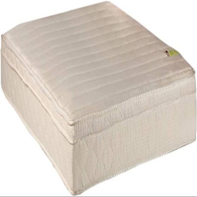 DS Solutions USA Comfort Pedic Extra Firm PillowTop Twin Mattress Only with Mattress Cover Protector