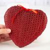 Group of 3 Valentine Red Heart Hangers by Factory Direct Craft for Valentine's Day and Sweetest Day Decorating view 4
