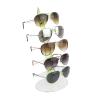 BNNP Eyeglass Storage Rack 5 Tier Glasses Frame Sunglasses Glasses Display Stand Glasses Storage Rack Multifunctional Display Stand Eyeglass Organizer Display Rack (Color : White) view 1