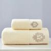 2021 High-Grade 100% Cotton Towel Set Bathtowel+Face towel Set Soft Bath Face Towel Handtowel Bathroom Towel Sets MS 1Pc FaceTowel34x75cm view 1
