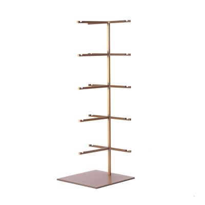 BNNP Eyeglass Storage Rack Stainless Steel Glasses Display Stand Glasses Store Storage Rack Display Props Stand Sunglasses Sunglasses Stand Eyeglass Organizer Display Rack (Size : Large)