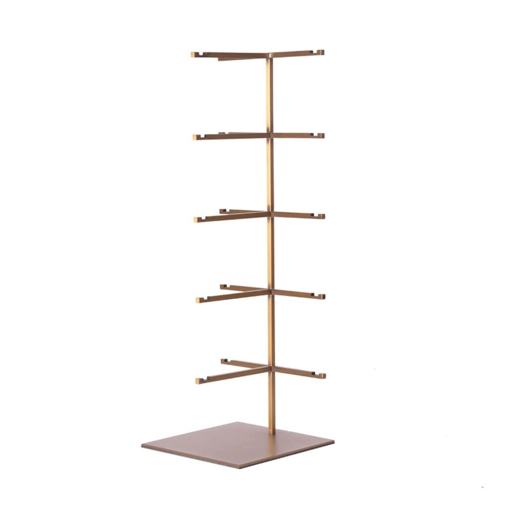 BNNP Eyeglass Storage Rack Stainless Steel Glasses Display Stand Glasses Store Storage Rack Display Props Stand Sunglasses Sunglasses Stand Eyeglass Organizer Display Rack (Size : Large)