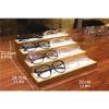 BNNP Eyeglass Storage Rack Multifunctional Glasses Display Tray Jewelry Display Tray Counter Window Display Sunglasses Display Stand Eyeglass Organizer Display Rack view 2
