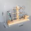 BNNP Eyeglass Storage Rack Sunglasses Rack Counter Window Jewelry Display Rack Glasses Display Rack Jewelry Storage Rack Eyeglass Organizer Display Rack view 2