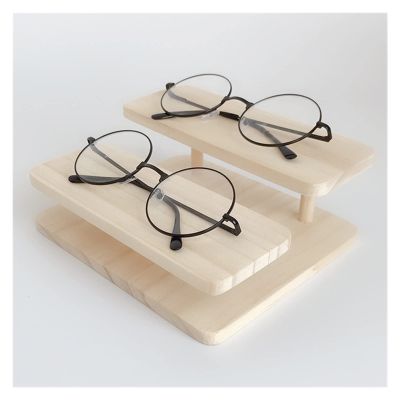BNNP Eyeglass Storage Rack Assemblable Sunglasses Holder Glasses Display Jewelry Holder Bracelet Watch Display Holder Eyeglass Organizer Display Rack (Size : Two Floors)