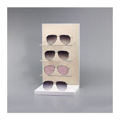 BNNP Eyeglass Storage Rack 4 Layers Acrylic Sunglasses Display Stand Glasses Storage Rack Home Office Desk Decoration Eyeglass Organizer Display Rack (Color : 1)